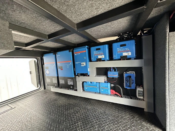 installed victron system