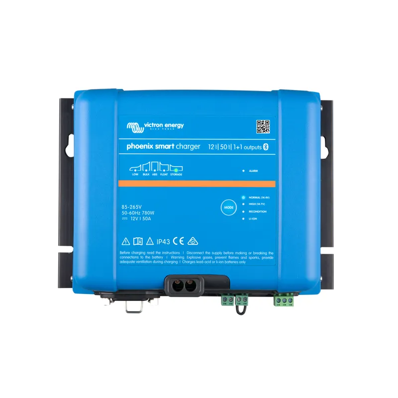 [PSC123051095] Victron Energy IP43 120-240V Phoenix Smart Charger (12V/30A/1+1 Output)